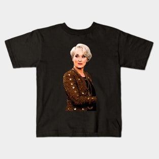 Miranda Priestly Devil Wears Prada Kids T-Shirt